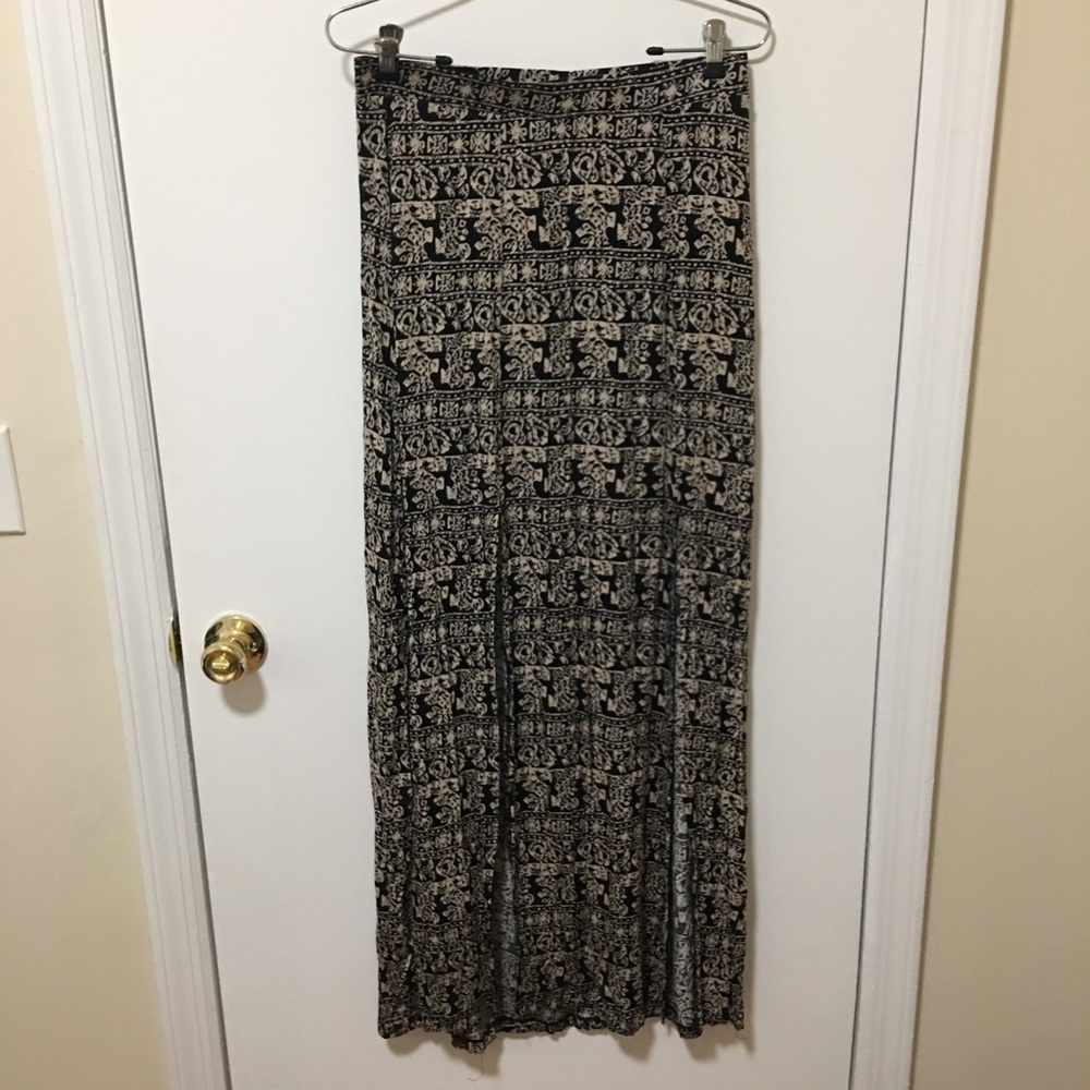Cotton Maxi Skirt